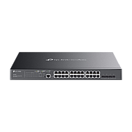 Switch 24 porturi PoE RJ45 Gigabit, 4 x SFP Gigabit, L2 Management, 1U - TP-Link Omada SG3428MP