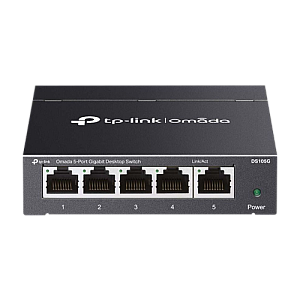Switch 5 porturi RJ45 Gigabit, Unmanaged - TP-Link Omada DS105G