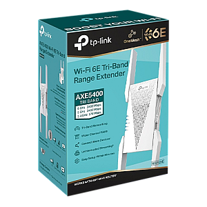 Wireless Range Extender TP-LINK RE815XE AXE5400, Tri Band - TP-LINK RE815XE