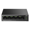 Switch LiteWave, 5 porturi RJ45 10/100Mbps, 4xPoE+, Unmanaged - TP-Link LS105LP – TP-LINK LS105LP