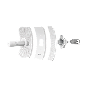 Bridge wireless, Wi-Fi 4, 5GHz, 23 dBi, 20 km, 1 x RJ45 10/100 Mbps, PoE pasiv - TP-Link CPE605