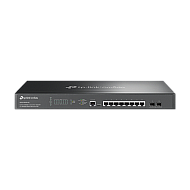 Switch 8 porturi PoE RJ45 2.5G, 2 x SFP+ 10G, L2 Management, 1U - TP-Link Omada SG3210XHP-M2