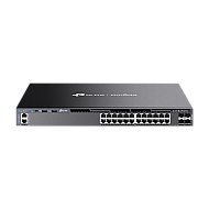 Switch 24 porturi RJ45 Gigabit, 4 x SFP+ 10G, 2 x USB, 2 x surse, L3 Management, 1U - TP-Link Omada SG6428X Switch 24 porturi RJ45 Gigabit, 4 x SFP+ 10G, 2 x USB, 2 x surse, L3 Management, 1U - TP-Link Omada SG6428X