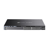 Switch 24 porturi PoE RJ45 Gigabit, 4 x SFP+ 10G, 2 x surse, L3 Management, 1U - TP-Link Omada SG6428XHP