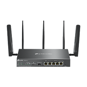 Router 4G+, Wi-Fi 6, AX3000, Nano SIM, 1 x SFP Gigabit, 5 x RJ45 Gigabit - TP-Link Omada ER706W-4G Router 4G+, Wi-Fi 6, AX3000, Nano SIM, 1 x SFP Gigabit, 5 x RJ45 Gigabit - TP-Link Omada ER706W-4G