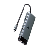 Hub USB-C 6-in-1, 1 x USB-C PD 100W, 1 x USB-C, 2 x USB-A, 1 x HDMI 4K@60Hz, 1 x RJ45 1G - TP-Link UH6120C – TP-LINK UH6120C