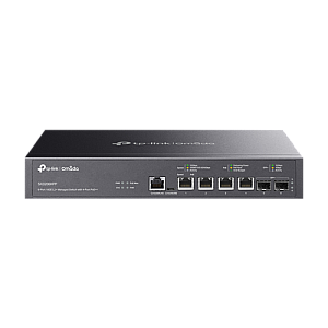 Switch 4 porturi PoE RJ45 10G, 2 porturi SFP+ 10G, L2 Management, 1U - TP-Link Omada SX3206HPP