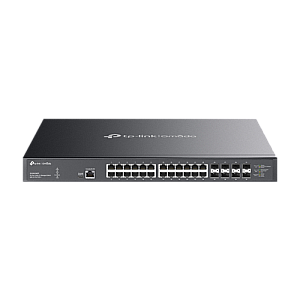 Switch 24 porturi PoE RJ45 10G, 8 porturi SFP+ 10G, L2 Management, 1U - TP-Link Omada SX3832MPP