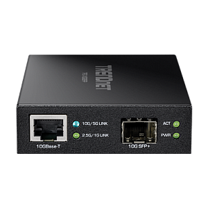 Mediaconvertor 10G SFP+ fibra optica - TRENDnet TFC-10GSFP