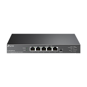 Switch 4 porturi PoE RJ45 2.5G, 1 port RJ45 2.5G, Unmanaged - TP-Link TL-SG105PP-M2