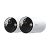Kit 2 x Camera IP Smart Wi-Fi, 3MP, Baterie reincarcabila, Audio bidirectional, Alarma - TP-Link Tapo TapoC410(2-pack) – TP-LINK TapoC410(2-pack)