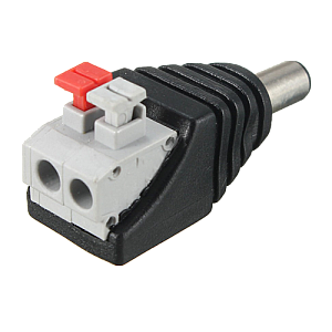 Conector de alimentare tata, 12V, cu terminal rapid SDC-KAT Conector de alimentare tata, 12V, cu terminal rapid SDC-KAT