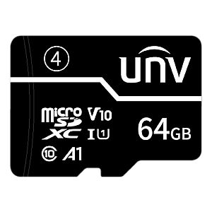 Card memorie 64GB, WHITE CARD - UNV TF-64G-T-C Card memorie 64GB, WHITE CARD - UNV TF-64G-T-C