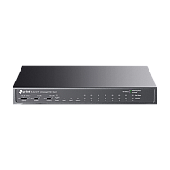 Switch 8 x RJ45 10/100 Mbps PoE, 2 x RJ45 1G, 1 x SFP 1G, Buget PoE 65W, Unmanaged - TP-Link TL-SL1311P