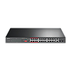 TP-LINK TL-SL1226P – Switch 24 x RJ45 10/100 Mbps PoE, 2 x RJ45 1G, 2 x combo SFP 1G, Buget PoE 250W, Unmanaged - TP-Link TL-SL1226P Switch 24 x RJ45 10/100 Mbps PoE, 2 x RJ45 1G, 2 x combo SFP 1G, Buget PoE 250W, Unmanaged - TP-Link TL-SL1226P – TP-LINK TL-SL1226P