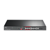 TP-LINK TL-SL1218MP – Switch 16 x RJ45 10/100 Mbps PoE, 2 x RJ45 1G, 2 x combo SFP 1G, Buget PoE 250W, Unmanaged - TP-Link TL-SL1218MP Switch 16 x RJ45 10/100 Mbps PoE, 2 x RJ45 1G, 2 x combo SFP 1G, Buget PoE 250W, Unmanaged - TP-Link TL-SL1218MP – TP-LINK TL-SL1218MP