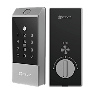Yala inteligenta cu amprenta, multiple metode de deblocare, Wi-Fi, verificare status inchidere - EZVIZ CS-DL04(WBCP,M)