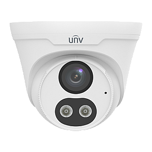 Camera IP ColorHunter Dual-Light, 8MP, lentila 2.8mm, IR 30m, WL 30m, Audio bidirectional - UNV IPC3618LE-ADF28KC-DL
