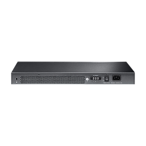 Switch 24 porturi RJ45 Gigabit, 4 x SFP+ 10G, Alimentare Baterie 12V, L2+ Management, 1U - TP-Link TL-SG3428X-UPS