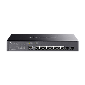 Switch 8 porturi RJ45 Gigabit, 2 x SFP Gigabit, L2+ Management, 1U - TP-Link Omada SG3210