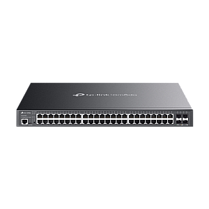 Switch 40 x RJ45 1G PoE+, 8 x RJ45 1G Hi-PoE, 4 x SFP+ 10G, L2 Management, 1U - TP-Link Omada SG3452XMPP