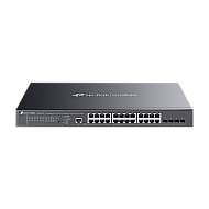 Switch 16 x RJ45 1G PoE+, 8 x RJ45 1G Hi-PoE, 4 x SFP+ 10G, L2 Management, 1U - TP-Link Omada SG3428XMPP
