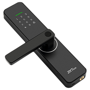 Incuietoare hoteliera WiFi, cititor de amprenta, carduri, tastatura IoT Smart Lock - ZKTeco DL-ML100