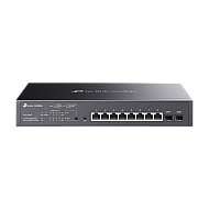 Switch 8 porturi RJ45 Gigabit PoE, 2 x SFP Gigabit, Buget PoE 150W, Management - TP-Link Omada SG2210MP