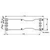 Placa montaj pentru DC200/DC300/DC500/DC700 - ASSA ABLOY DCA120-40 – ASSA ABLOY DCA120-40