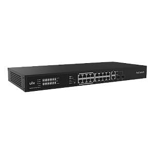 Switch 16 porturi PoE, 2 x Combo Uplink RJ45, Unmanaged - UNV NSW2020-16T2GC-POE-IN Switch 16 porturi PoE, 2 x Combo Uplink RJ45, Unmanaged - UNV NSW2020-16T2GC-POE-IN