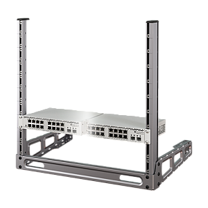 Kit de montare in rack de 19' a doua CSS318-16G-2S+IN - MikroTik RMK-2x10/19 Kit de montare in rack de 19' a doua CSS318-16G-2S+IN - MikroTik RMK-2x10/19