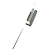 Electromagnet fail safe, 12V, 180mA, contact monitorizare  cu placa suport lunga  - ASSA ABLOY YB37-12D-LR – ASSA ABLOY YB37-12D-LR