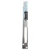 Electromagnet fail safe, 12V, 180mA, contact monitorizare  cu placa suport lunga  - ASSA ABLOY YB37-12D-LR – ASSA ABLOY YB37-12D-LR
