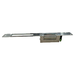 Electromagnet fail locked, 12Vcc,  consum redus, 230mA, contact monitorizare cu placa suport lunga  - ASSA ABLOY YB17-12D-LR