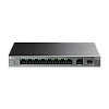 Switch LiteWave, 8 x RJ45 1G PoE, 1 x SFP 1G, 1 x RJ45 1G, Buget PoE 61W, Unmanaged - TP-Link LS1210GP – TP-LINK LS1210GP