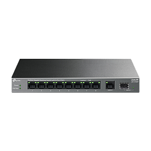 Switch LiteWave, 8 x RJ45 1G PoE, 1 x SFP 1G, 1 x RJ45 1G, Buget PoE 61W, Unmanaged - TP-Link LS1210GP