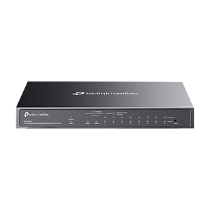 Switch 8 porturi RJ45 1G PoE, 1 x RJ45 1G, 1 x combo SFP/RJ45 1G, Easy Managed - TP-Link Omada ES210GMP