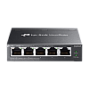 Switch 4 porturi RJ45 1G PoE, 1 x RJ45 1G, Buget PoE 65W, Easy Managed - TP-Link Omada ES205GP – TP-LINK ES205GP