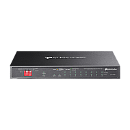 Switch 8 x RJ45 1G PoE, 1 x RJ45 1G, 1 x combo SFP/RJ45 1G, Buget PoE 123W, Unanaged - TP-Link Omada DS110GMP Switch 8 x RJ45 1G PoE, 1 x RJ45 1G, 1 x combo SFP/RJ45 1G, Buget PoE 123W, Unanaged - TP-Link Omada DS110GMP