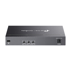Switch 4 x RJ45 10/100 Mbps PoE, 2 x RJ45 10/100 Mbps, Buget PoE 67W, Unanaged - TP-Link Omada DS106P Switch 4 x RJ45 10/100 Mbps PoE, 2 x RJ45 10/100 Mbps, Buget PoE 67W, Unanaged - TP-Link Omada DS106P