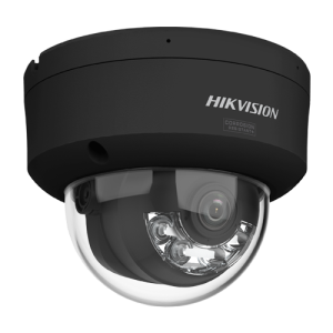Camera IP AcuSeek, 4MP, lentila 2.8mm, IR 30m, WL 30m ColorVu3, 2xMic, Alarma, IK10, NEAGRA - HIKVISION DS-2CD2147G3-LIS2UY-2.8mm-BLACK