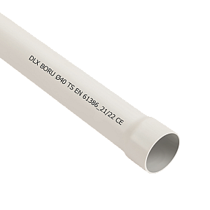 Tub PVC MUFAT D20, 750N, Halogen free, 3m - DLX TRP-805-20