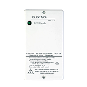 Automat pentru iluminat holurile sau scarile de bloc - ELECTRA  API.11A