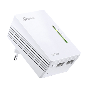 Powerline AV600, Wi-Fi 4, N600 2.4GHz, 2 x RJ45 10/100 Mbps - TP-Link TL-WPA4220
