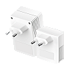 Kit Powerline AV600, Wi-Fi 4, N600 2.4GHz, 2+1 x RJ45 10/100 Mbps - TP-Link TL-WPA4220KIT – TP-LINK TL-WPA4220KIT