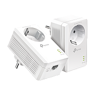 Kit Powerline AV1000, Passthrough, 1 x RJ45 Gigabit - TP-Link TL-PA7017PKIT