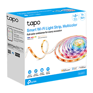 Banda LED RGBW inteligenta, 5 metri, Wi-Fi, control de la distanta - TP-LINK Tapo TapoL930-5 Banda LED RGBW inteligenta, 5 metri, Wi-Fi, control de la distanta - TP-LINK Tapo TapoL930-5