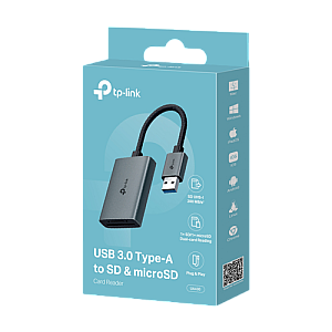 Cititor carduri UA430, USB-A 3.0 la SD/microSD, UHS-I - TP-Link UA430 Cititor carduri UA430, USB-A 3.0 la SD/microSD, UHS-I - TP-Link UA430