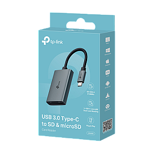 Cititor carduri UA440C, USB 3.0 Type-C la SD/microSD, UHS-II - TP-Link UA440C Cititor carduri UA440C, USB 3.0 Type-C la SD/microSD, UHS-II - TP-Link UA440C