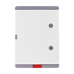 Cutie distributie IP67 din ABS gri, usa mata, placa metalica, 250x350x150 mm PD253515